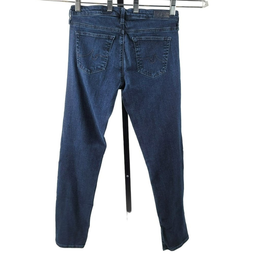 AG Skinny Jeans Adriano Goldschmied Stilt Cigarette Mid Rise Size 28 Stretch - Picture 4 of 7
